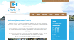 Desktop Screenshot of hengelsport-catchup.nl